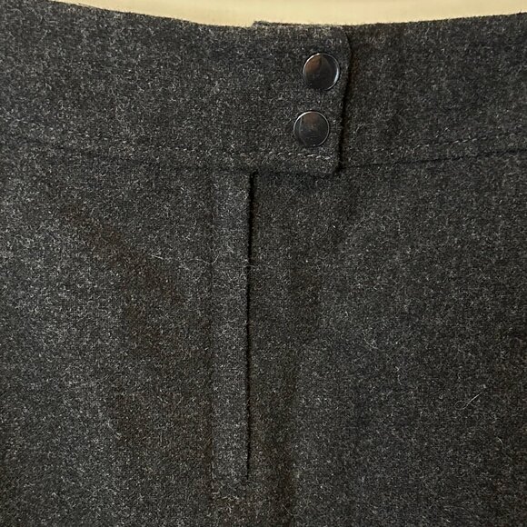 SALE 2/25 NWT - H&M Dark Grey Wool Mini Skirt- Size 10 - Picture 3 of 5